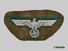 Germany, Heer. A EM/NCO’s Breast Eagle, Uniform Cut-Off Example