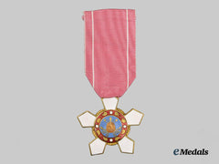 South Korea, Republic. An Order of Military Merit, IV. Class “Hwarang” Breast Badge