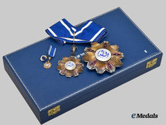 Sudan, Republic. A Cased Order of the Two Niles, I. Class Grand Cordon Set, by Spink & Son Ltd, c. 1965