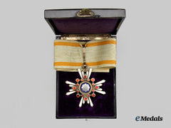 Japan, Empire. A Cased Order of the Sacred Treasure, III. Class, c. 1935