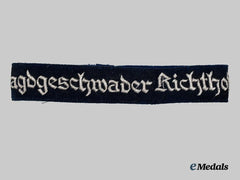 Germany, Luftwaffe. A Rare Geschwader Richthofen Officer’s Cuff Title