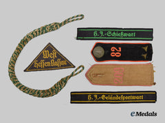 Germany, HJ. A Mixed Lot of Cloth Insignia