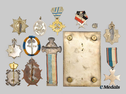 germany,_imperial._a_mixed_lot_of_regimental_and_veteran_association_commemorative_badges_and_medals___m_n_c3375