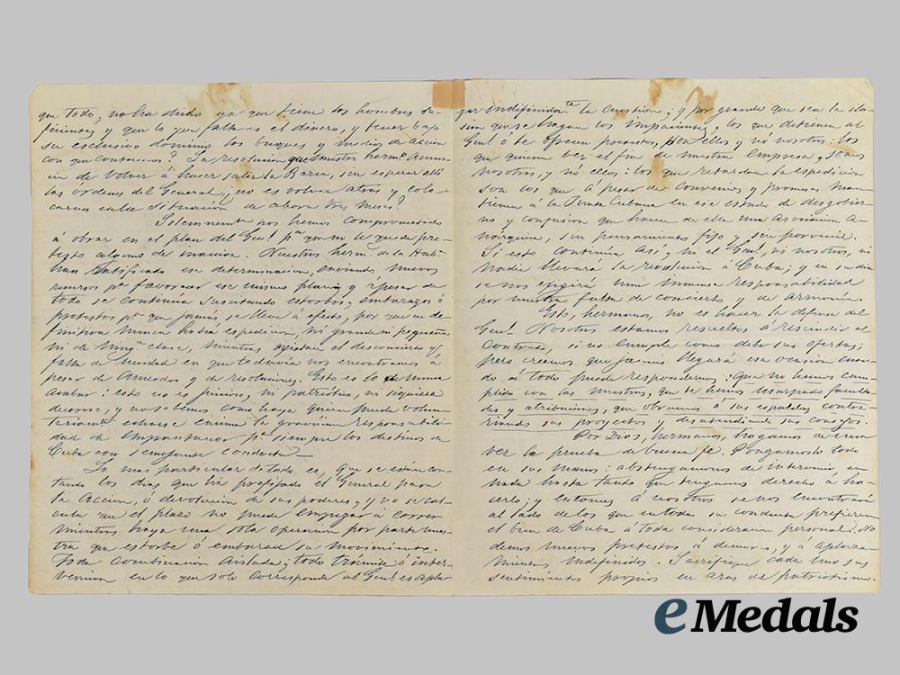 cuba,_spanish_empire._an1858_letter_signed_by_gaspar_betancourt.___m_n_c3389