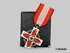 Germany, Third Reich. A Fire Brigade Long Service Decoration, II Class with Case