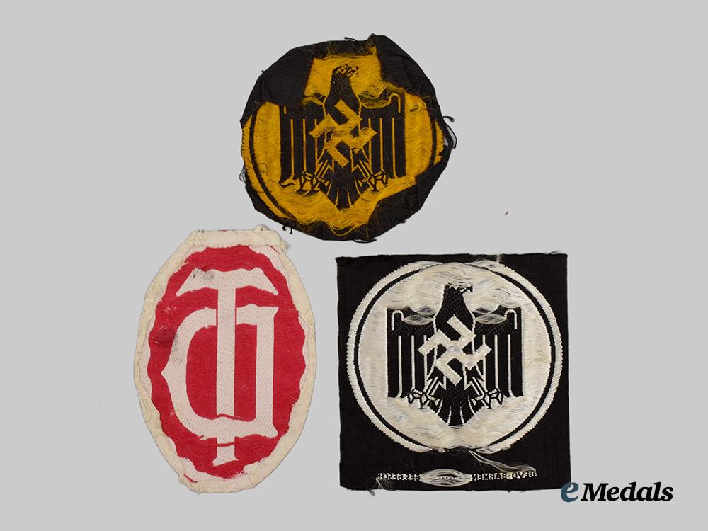 germany,_third_reich._a_mixed_lot_of_cloth_badges_and_insignia___m_n_c3557