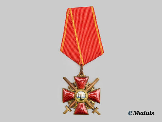 russia,_imperial._an_order_of_st._anne,_i_i_i_class_with_swords,_by_dimitry_osipov,_c.1917___m_n_c3572