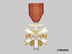 Germany, Third Reich. A Rare Olympic Games Decoration, II Class, by Godet