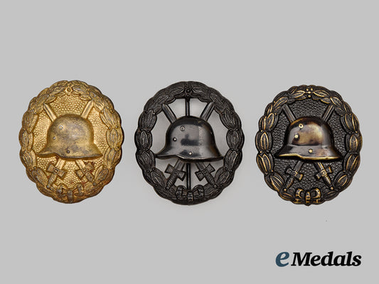 germany,_imperial._a_mixed_lot_of_wound_badges___m_n_c3681