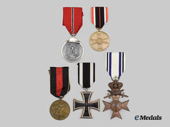 Germany, Imperial; Germany, Wehrmacht. A Mixed Lot of Awards for First and Second World War Service