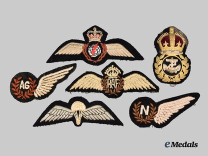 canada,_united_kingdom._six_air_force_and_navy_insignia___m_n_c3864