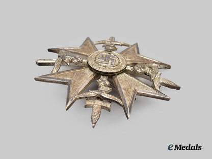 germany,_wehrmacht._a_rare_spanish_cross_with_swords,_silver_grade,_by_petz&_lorenz___m_n_c3875