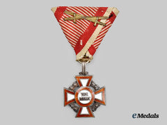 Austria, Imperial. A Military Merit Cross, III Class with Swords, by Vincent Mayer, c.1915