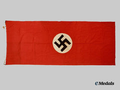 Germany, NSDAP. A Large Banner Flag