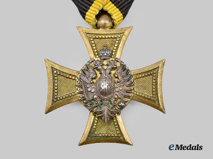 austria,_imperial._a_military_long_service_decoration,_i_i_i_class_for_officers_to_hauptmann_aurel_spitzka,_c.1900___m_n_c4144