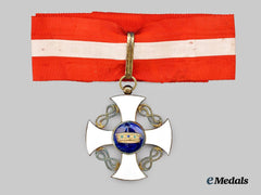 Italy, Kingdom. An Order of the Crown, Commander to Colonel William Frederick Holford Godson, United States Army, c. 1935