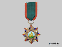 China, Republic. An Order of the Striped Tiger, VII Class to Colonel William Frederick Holford Godson, United States Army