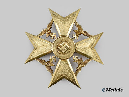 germany,_wehrmacht._a_spanish_cross_in_gold,_exhibition_example_by_rudolf_souval,_c.1960___m_n_c4445