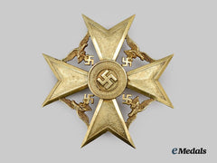 Germany, Wehrmacht. A Spanish Cross in Gold, Exhibition Example by Rudolf Souval, c. 1960