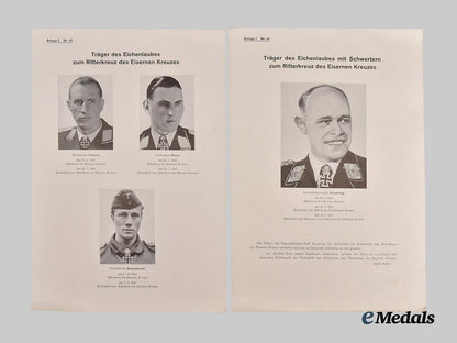 germany,_wehrmacht._a_mixed_lot_of_wehrmacht_and_waffen-_s_s_knight’s_cross_recipient_profiles_and_event_notices___m_n_c4587