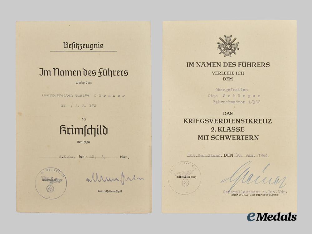 germany,_heer._a_mixed_lot_of_award_documents_for_italian_campaign_and_eastern_front_service___m_n_c4604