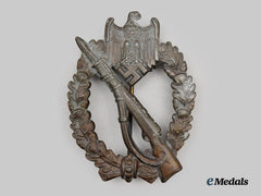 Germany, Wehrmacht. An Infantry Assault Badge, Bronze Grade, by E. Ferdinand Wiedmann