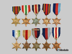 United Kingdom. A Lot of Second War Stars