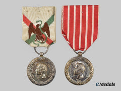 France, Republic. A Pair of Campaign Medals