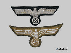 Germany, Heer. A Pair of Officer-Grade Breast Eagles