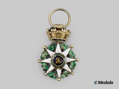 Nicaragua, Republic. An Order of San Juan of Nicaragua, Miniature Knight