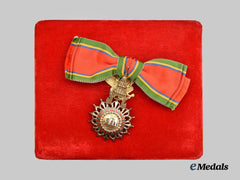 Thailand, Kingdom. A Cased Most Exalted Order of the White Elephant, IV. Class for Dames, c.1945