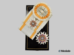 Japan, Empire. An Order of the Sacred Treasure, I Class Grand Cordon, c.1930