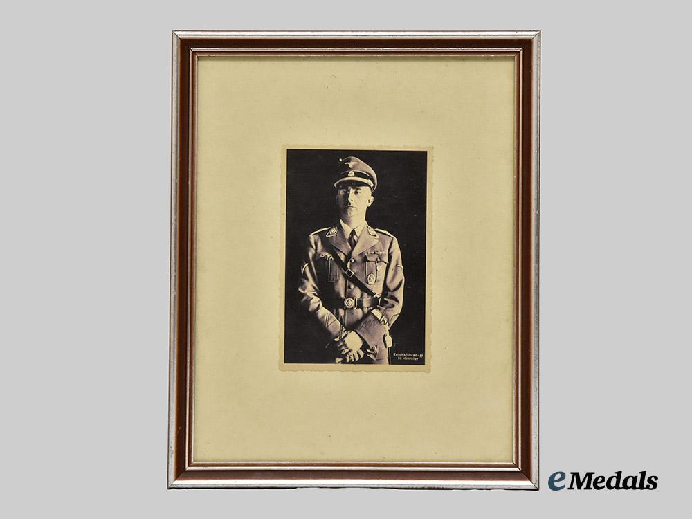 germany,_s_s._a_signed_postcard_of_reichsführer-_s_s_heinrich_himmler,_in_frame___m_n_c5411