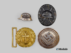 Germany, Third Reich. A Mixed Lot of Badges and Insignia