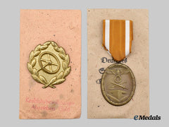 Germany, Third Reich. A Pair of Awards with Issue Packages