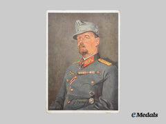 Germany, Heer. A Signed Postcard of General der Gebirgstruppe Julius Ringel