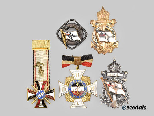 germany,_empire._a_lot_of_five_naval_marksmanship_awards___m_n_c5703