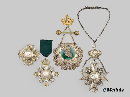 germany,_empire._a_lot_of_five_ornate_marksmanship_awards___m_n_c5803