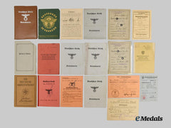 Germany, Third Reich. A Mixed Lot of Identity and Membership Documents