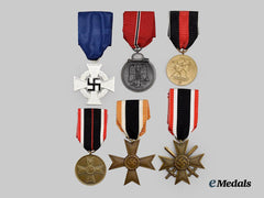 Germany, Wehrmacht. A Mixed Lot of Awards for Second World War Service