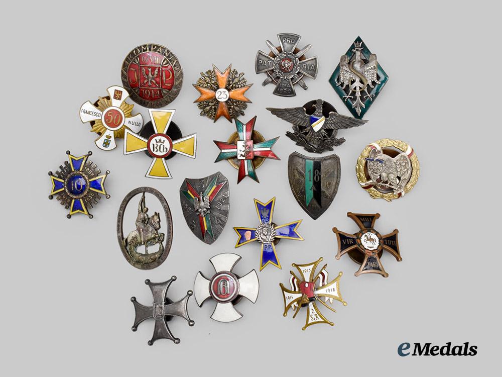 poland,_people's_republic._a_collection_of_post-1945_manufactured_regimental_badges___m_n_c5966