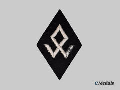 Germany, SS. A Race and Settlement Main Office Personnel Sleeve Diamond