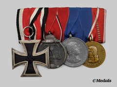 Germany, Wehrmacht. A Medal Bar for an Eastern Front Combatant