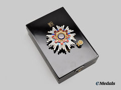 Japan, Imperial. An Order of the Sacred Treasure, II Class Breast Star in Case