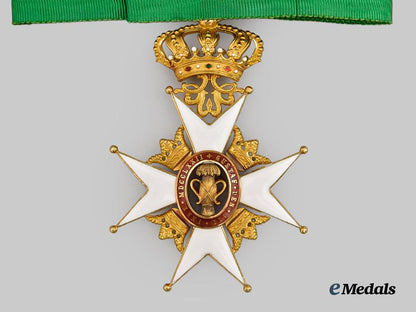 sweden,_kingdom._a_mint_cased_order_of_vasa,_i_i_i._class_commander,_in18kt_gold,_type_i_i,_by_c._f._carlman,_c.1933___m_n_c6211