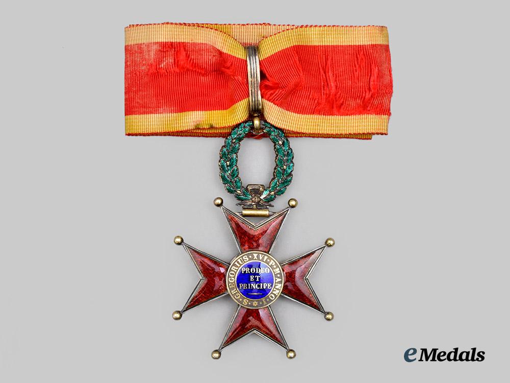 vatican,_papal_state._a_pontifical_equestrian_order_of_st._gregory_the_great,_i_i._class_knight_commander_for_civil_merit,_c.1930___m_n_c6318