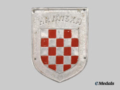 Croatia, Independent State. A Mint Croatian Light Transport Detachment Sleeve Shield