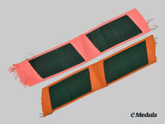 Germany, Wehrmacht. A Pair of Mint and Unissued Strips of Caucasus Volunteer Collar Tabs