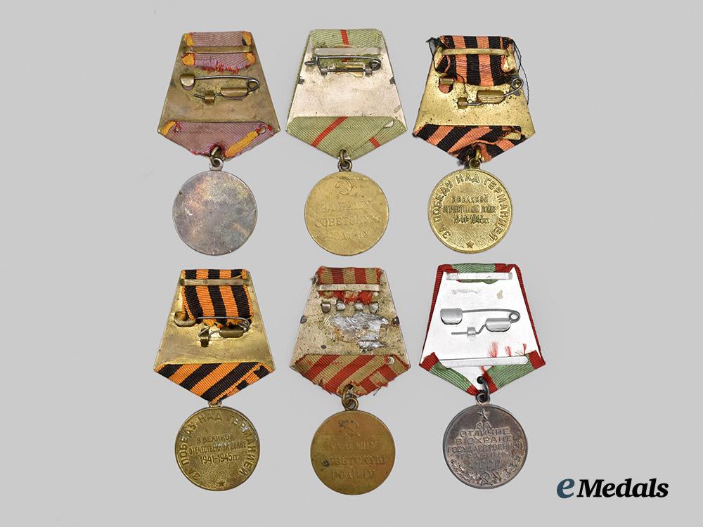 russia,_soviet_union._a_mixed_lot_of_medals_for_second_world_war_service___m_n_c6409