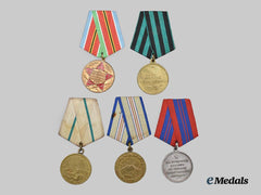 Russia, Soviet Union. A Mixed Lot of Medals